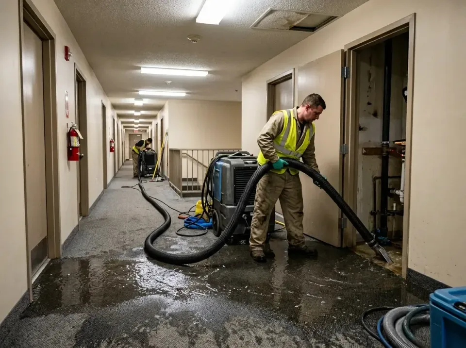 multi-unit-apartment-hallway-f-005 — frequently asked questions, Emergency Burst Pipe Water Extraction & Removal in Downey,…